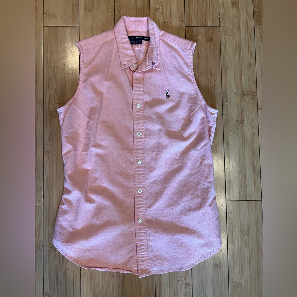Ralph Lauren - Never Worn - sleeveless tank- size 4 - color pink